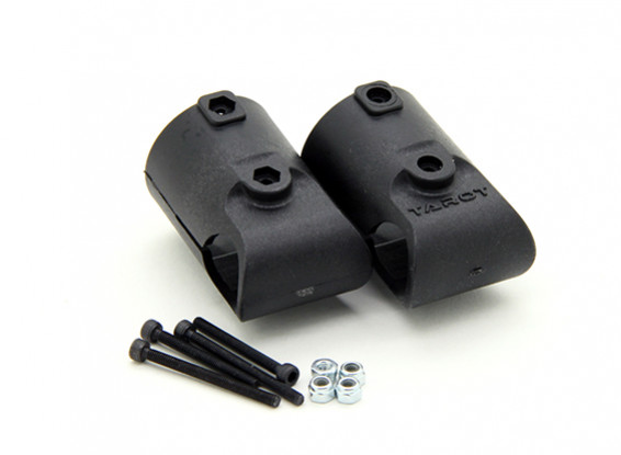 Tarot T810 et T960 25mm à 16mm Kit Landing Gear T Adaptor (2pcs)