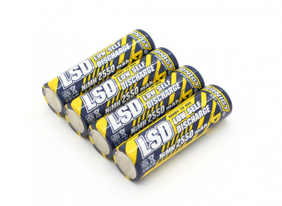 Turnigy Batterie rechargeable AA NiMH 2550mAh (4pc)