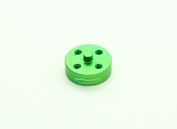 CNC en aluminium Quick Release auto-serrage Prop Adapter - Green (Prop Side) (sens anti-horaire)