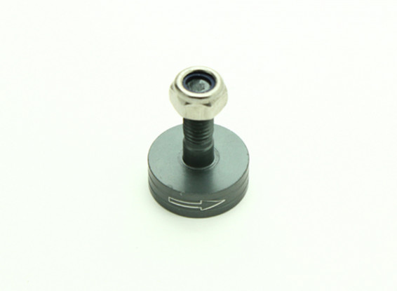 CNC en aluminium M6 Quick Release auto-serrage Prop Adapter - Titanium (Prop Side) (Clockwise)