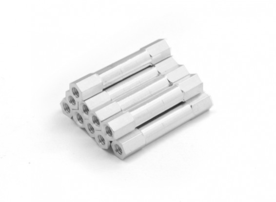 En aluminium léger Round Section Spacer M3 x 30mm (10pcs / set)