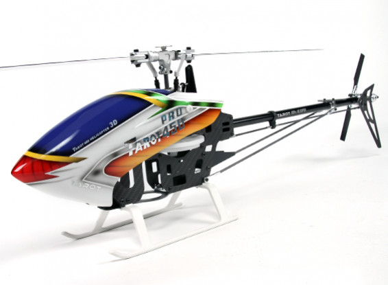 Tarot 450 Kit d'hélicoptères V2 DFC Flybarless PRO (TL20006-argent)