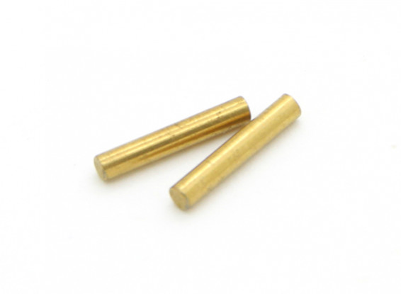 VBC Racing WildFireD06 - Titanium Coated Centre Pin Shaft (2pc)