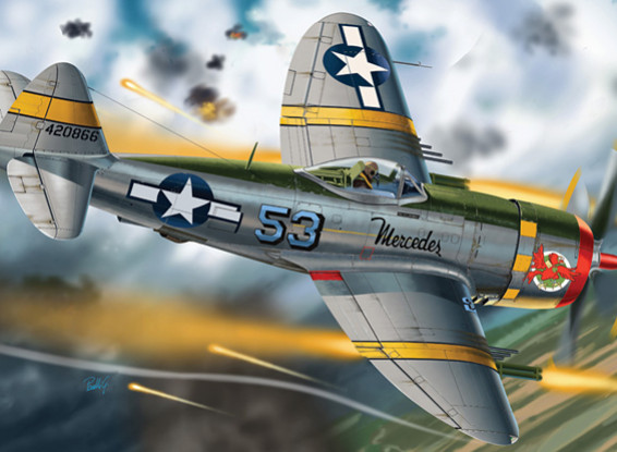 Italeri 1/48 Echelle P-47 Thunderbolt Kit plastique Modèle