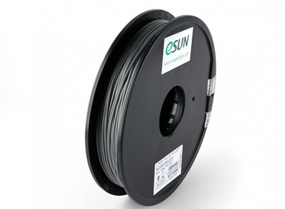 ESUN 3D Filament Imprimante Argent 1.75mm PLA 0.5KG Spool