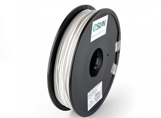 ESUN Imprimante 3D Filament Blanc 1.75mm ABS 0.5KG Spool