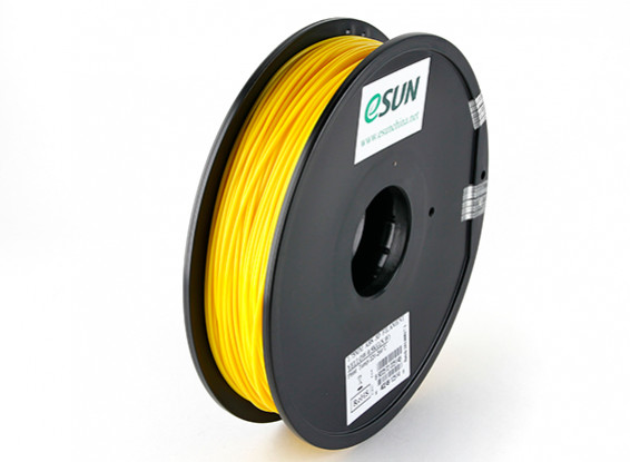 ESUN 3D Filament Imprimante 1.75mm Jaune ABS 0.5KG Spool