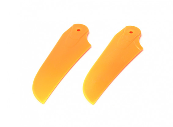 RJX orange 85mm en plastique Lames de queue (1 paire)