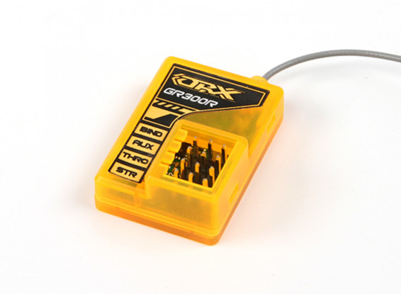 OrangeRx GR300R DSM / DSM2 3ch Compatible 2.4Ghz Rez-de-récepteur