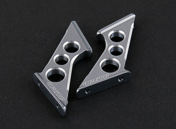 Actif Hobby Aluminum Wing stand de type A (Gun Metal)