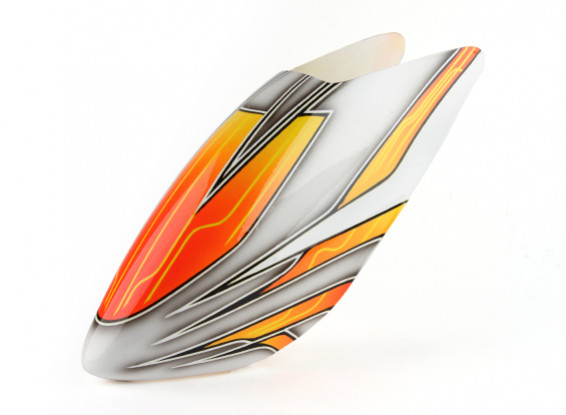 Turnigy High-End en fibre de verre Auvent pour Trex / HK 500E (Orange)