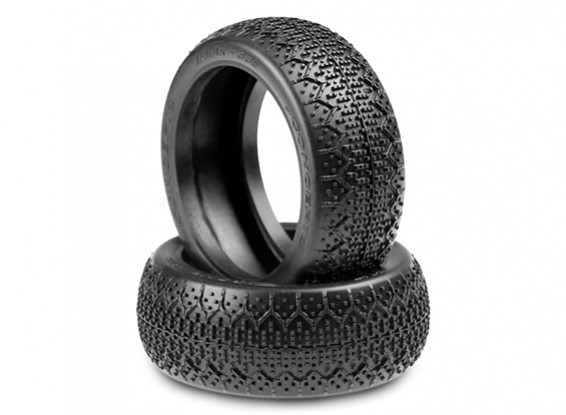 JConcepts 3Ds 1 / 8ème Buggy Tires - Green (Super Soft) composé