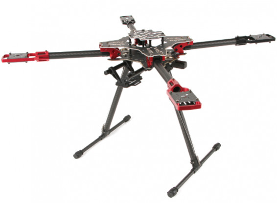 Kit HMF U580 Pro Carbon Fiber pliant Quadcopter