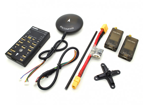 32Bit Control Set HKPilot32 Véhicule autonome avec télémesure et GPS (433Mhz)