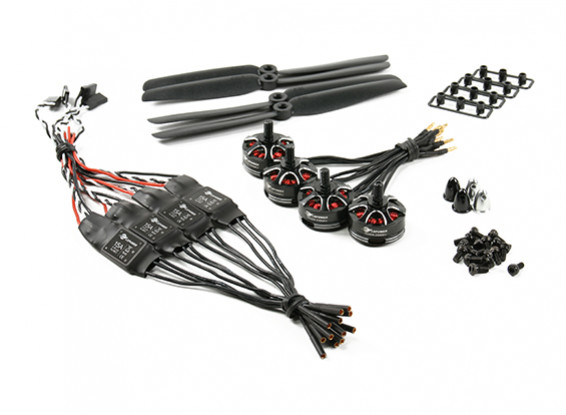 LDPOWER D250-1 Power System Multicopter 2204-2300kv (6 x 3) (4 pièces)