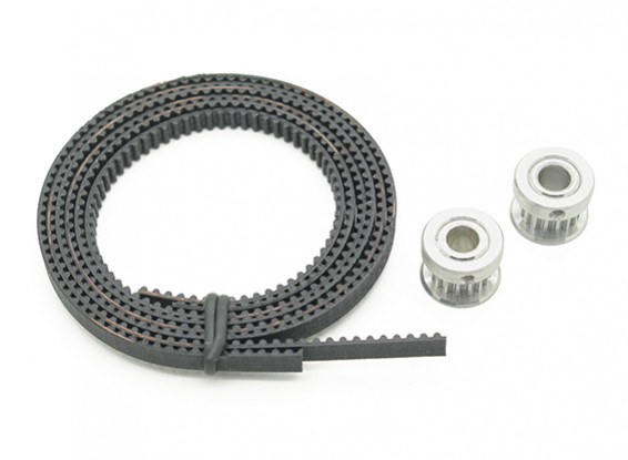 Turnigy Mini Fabrikator 3D Printer v1.0 Spare Parts - Timing Belt & Poulie