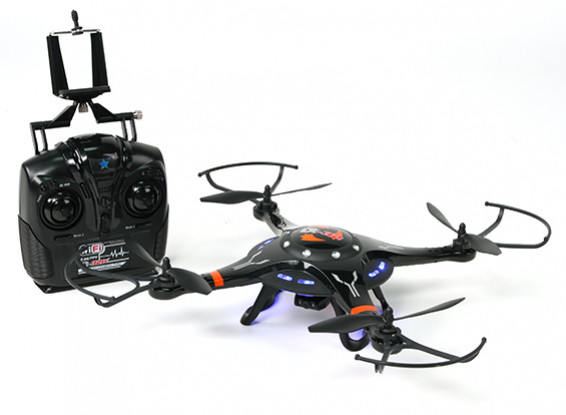 Cheerson CX-32W 2.4GHz Quadcopter w / 2MP HD de WiFi de l'appareil photo et le mode commutable émetteur RTF