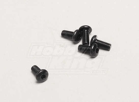 Socket Head Screw (M2.6 * 6mm) - Turnigy TR-V7 1/16 Brushless Drift Car w / Châssis carbone (5pcs)