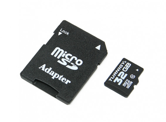 Turnigy 32Go carte Micro SD Class 10 mémoire (1pc) (AR Entrepôt)