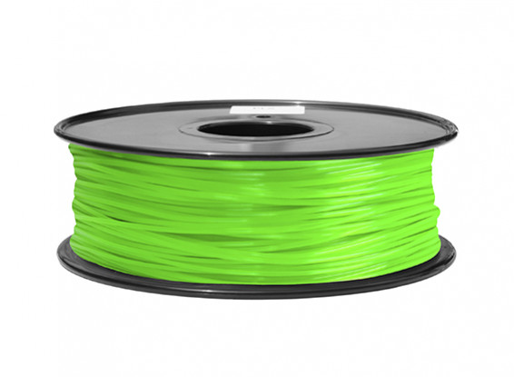 HobbyKing 3D Filament imprimante 1.75mm ABS 1KG Spool (Vert)