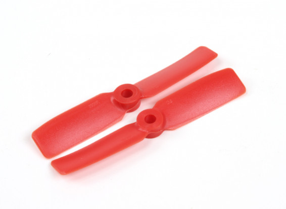 HobbyKing 3550 Bullnose PC Hélices (CW / CCW) Rouge (1 paire)