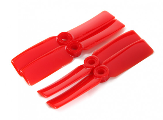 DYS T3545-R 3,5x4,5 CW / CCW (paire) - 2pairs / pack rouge