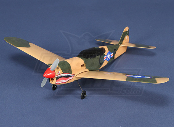 Micro P-40 Avec moteur Brushless