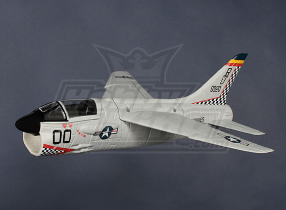 Mini F-8 Crusader EDF Jet Fighter OEB (PNF)