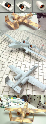 GWS A-10 Warthog Thunderbolt (w / Twin 55 EDF) Vert