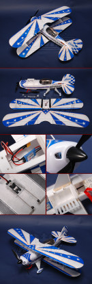 HobbyKing® ™ Pitts Special Plug-n-Fly (4 version Aileron)
