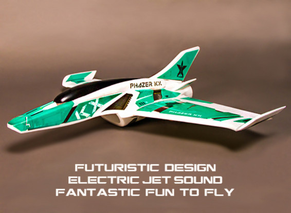 HobbyKing ™ Phazer KX EDF Jet aile volante 860mm OEB (KIT)