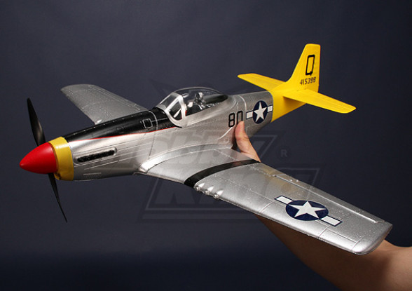 Hobby Roi Mini P-51D Mustang Parkflyer Plug-n-Fly