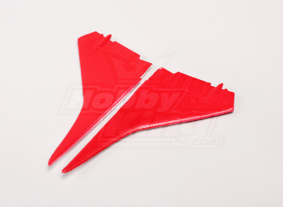 MIG-29 double 35mm EDF Micro Jet - Remplacement Tail Vertical Set