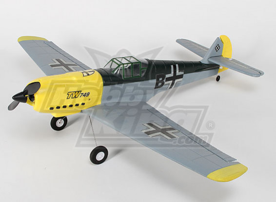 Me-109 97pcnt Plug-n-Fly w / BL Moteur / Servo / ESC