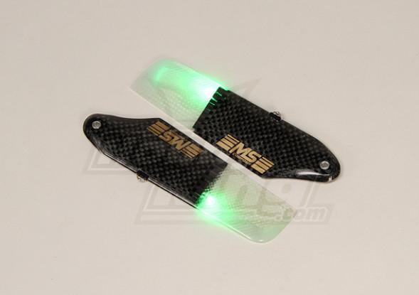97mm MS Composit 30 ~ 90 Taille 3D Nuit Tail Blade