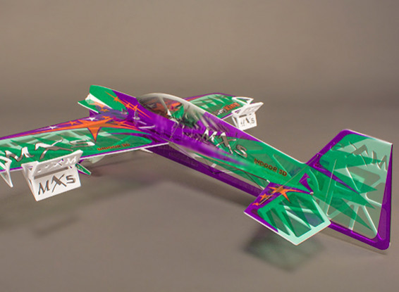 HobbyKing MXS F3P Ultralite EPS Indoor Airplane 3D w / 922mm moteur (KIT)