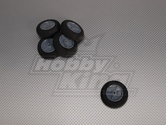 Lumière Foam roue Diam: 55, Largeur: 18,5 mm (5pcs / bag)
