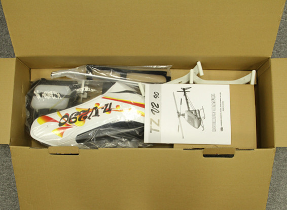 SCRATCH / DENT - TZ-V2 .90 Taille Nitro Compétition 3D Flybarless Kit d'hélicoptères (courroie)