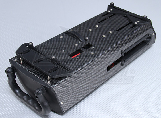 Carbon Fiber style Starter Box 12v (1/10 et 1/8 Nitro Car)
