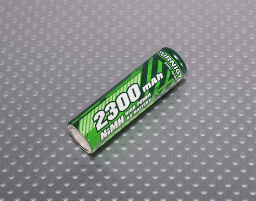 Turnigy batterie 2300mAh AA NiMH (True Capacité)