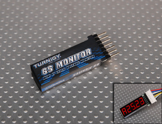 moniteur Turnigy Mini Lipo batterie (2S ~ 6S)
