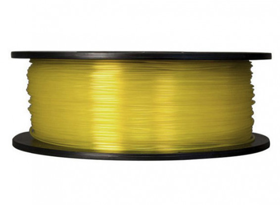 CoLiDo 3D Filament Imprimante 1.75mm PLA 1KG Spool (jaune translucide)