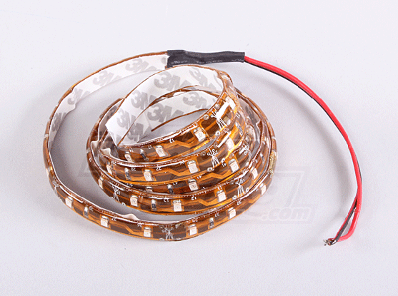 Haute densité LED étanche Bande flexible - ROUGE (1mtr)