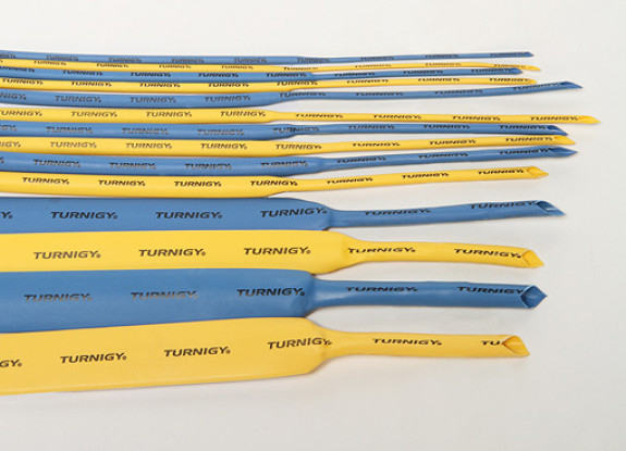 Turnigy thermorétractable Tube 10mm Jaune (1mtr)