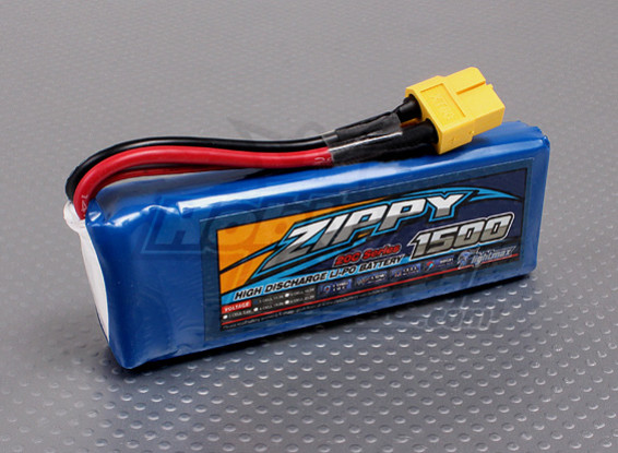 ZIPPY FlightMax 1500mAh 3S1P 20C