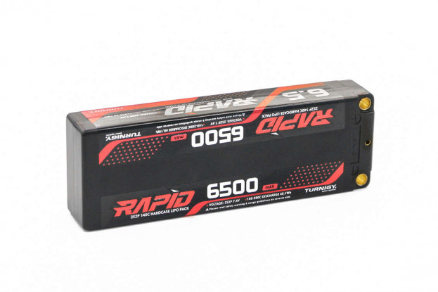 Turnigy Rapid 6500mAh 2S2P 140C Hardcase Lipo Battery Pack 1