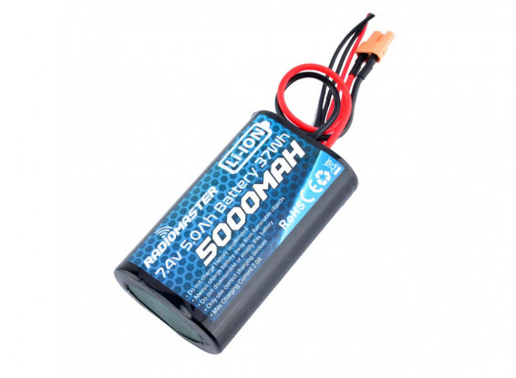 Batterie Li-Ion RADIOMASTER 5000mAh 2S pour émetteur multi-protocole TX16S 2.4GHz