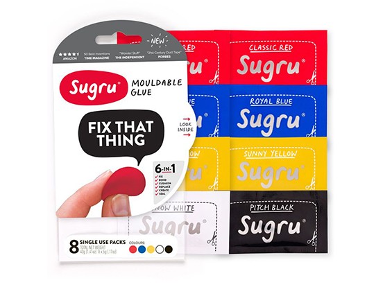 Sugru, a glue for the fix-it and maker set, is now cheaper, stronger