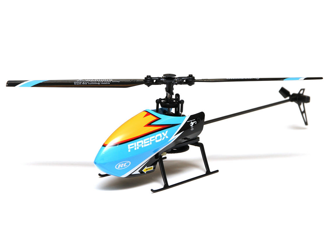 Firefox C129 4ch Flybarless Micro RC Helicopter (RTF) w/6-Axis