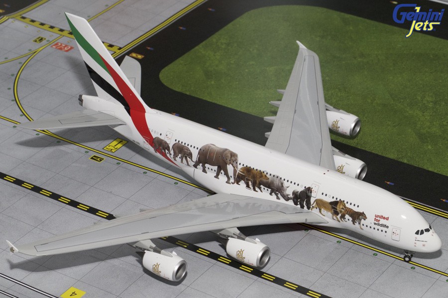 Gemini Jets　1/200 エミレーツ　A380-800　A6-EEJ GEMINI200 Emirates A380 1/200 REG#A6-EVC G2UAE1207, Aircraft